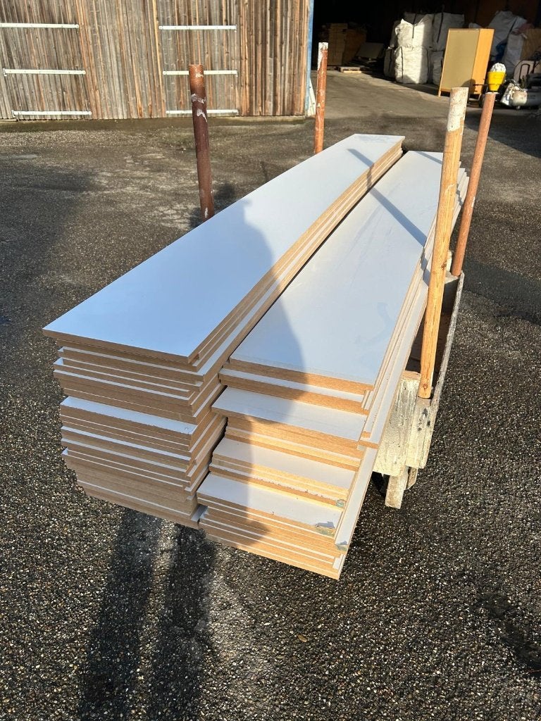 MDF 12 mm platen wit, Doe-het-zelf en Verbouw, Platen en Panelen, Ophalen, Nieuw