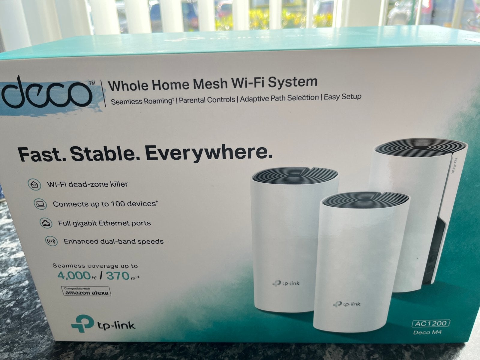 1 stuks TP-Link Deco M4 AC1200 Whole Home Mesh Wi-Fi Systeem, Verzenden, Nieuw