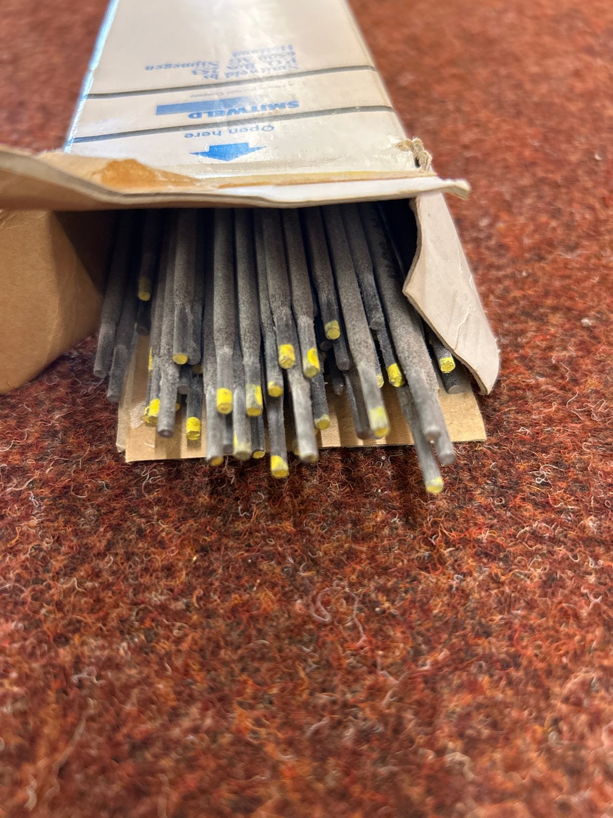 Laselektroden Smitweld Panga 6013 - 78 stuks, Ophalen of Verzenden, Zo goed als nieuw, Elektroden