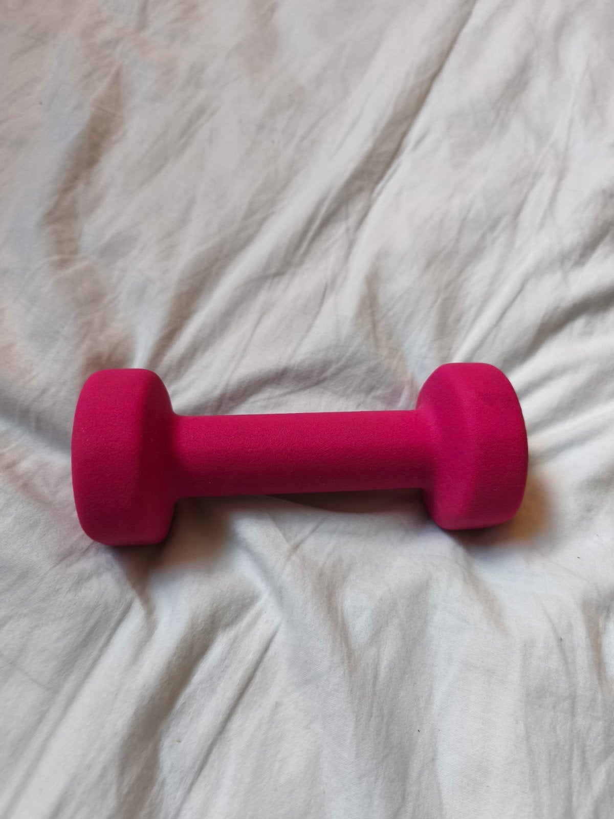 1 kg roze dumbell - Zo goed als nieuw, perfect voor sporters, Ophalen of Verzenden