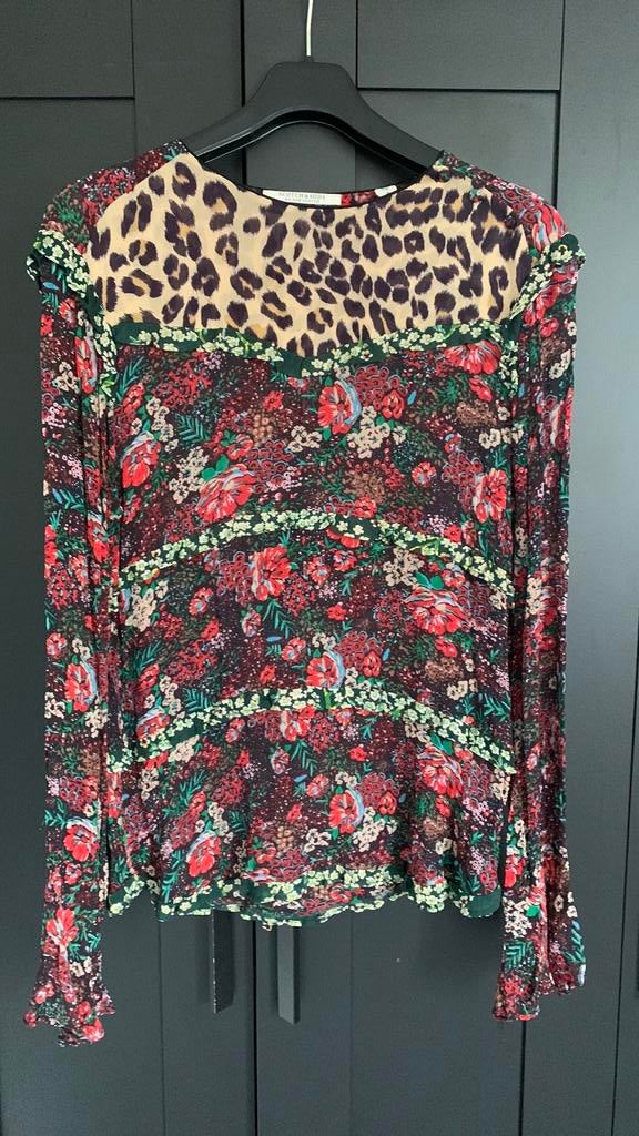 Scotch and soda shirt / bloedje maat 38, Maat 38/40 (M), Overige kleuren, Ophalen of Verzenden, Zo goed als nieuw