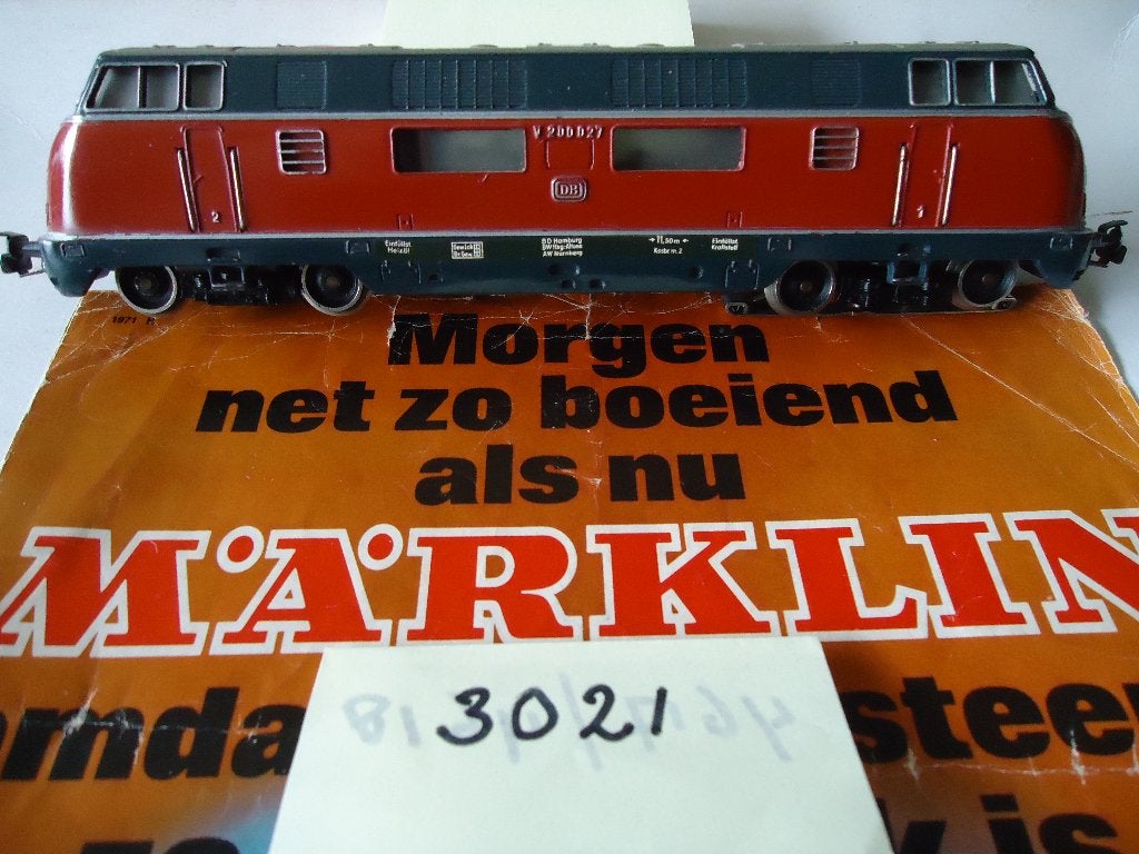 marklin lok 3021 (v200), Hobby en Vrije tijd, Modeltreinen | H0, Ophalen, Wisselstroom, Gebruikt, Locomotief
