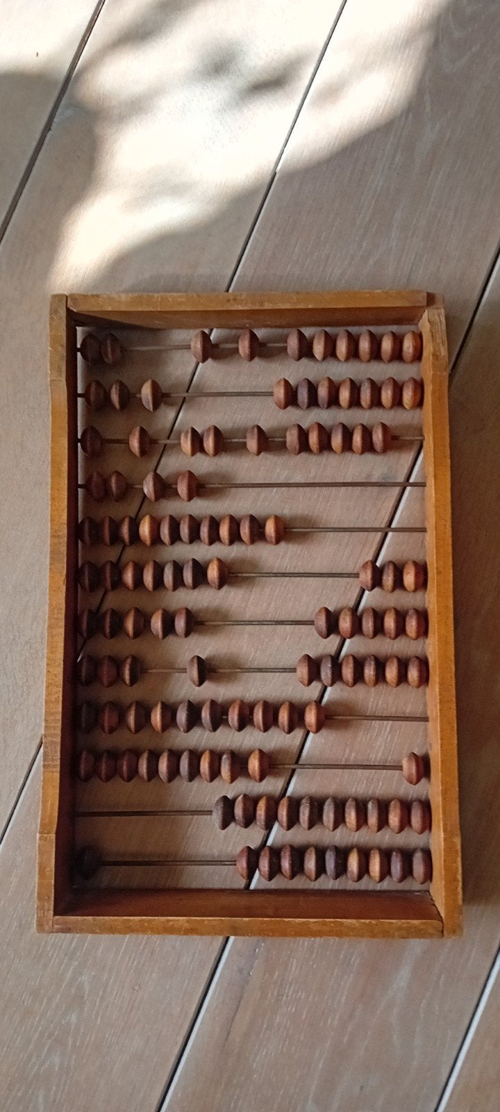 Vintage Houten Telraam - Educatief en Decoratief, Ophalen of Verzenden