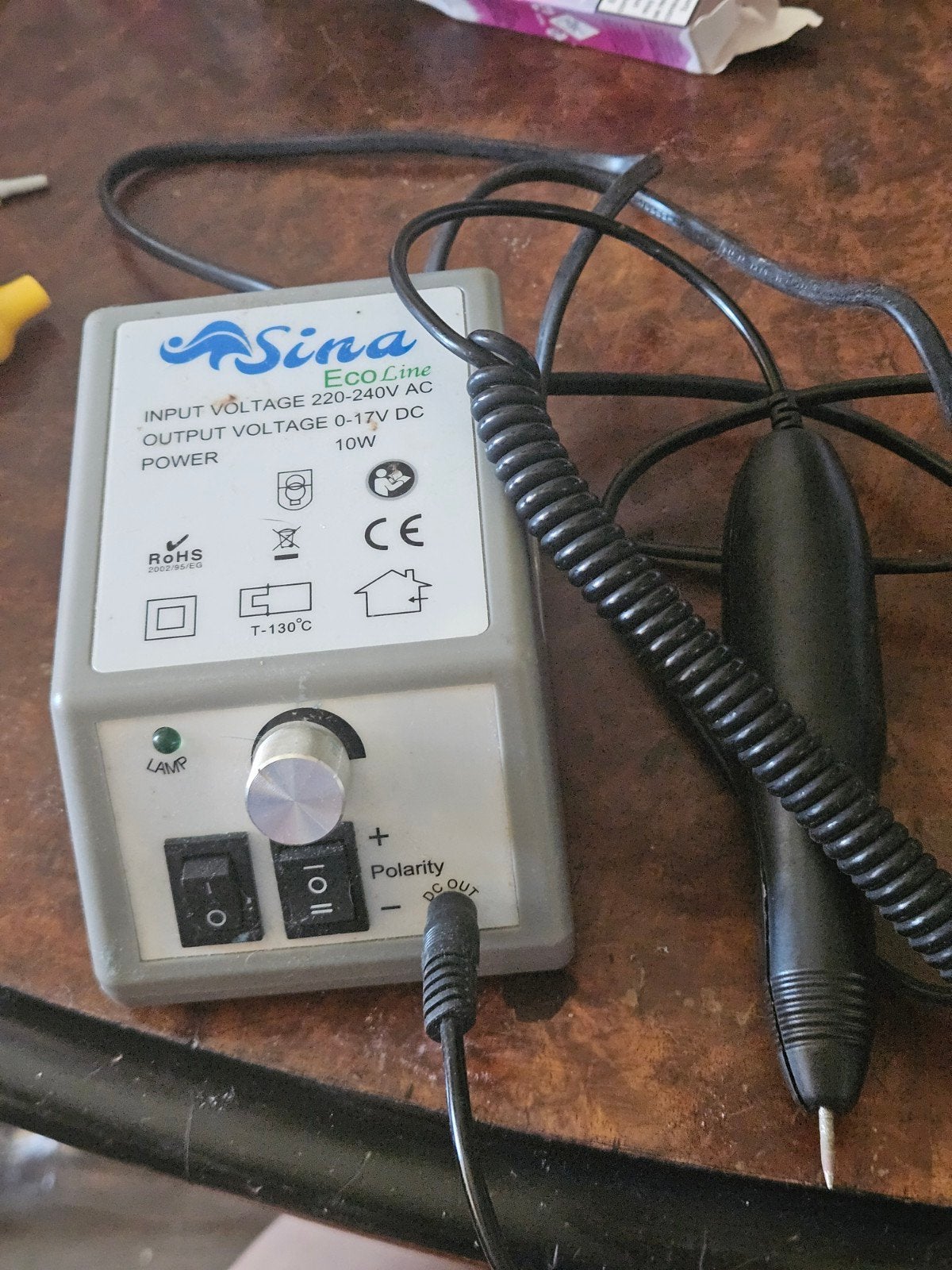 Sina EcoLine Elektrische Nagelfrees, Ophalen of Verzenden, N.v.t, N.v.t, N.v.t