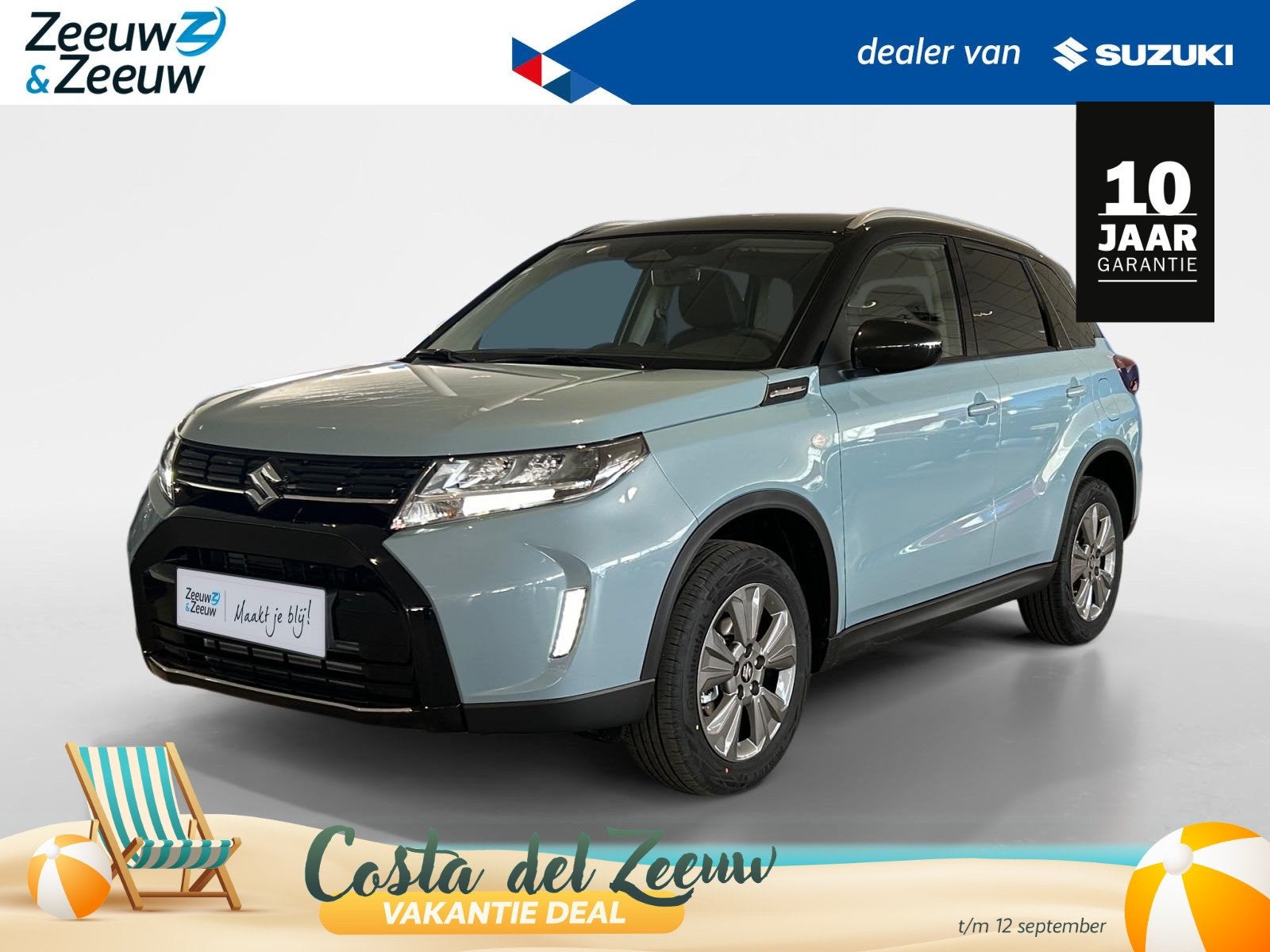 Suzuki Vitara 1.4 Boosterjet Select Smart Hybrid | €2.000., Voorwielaandrijving, Stof, Euro 6, 4 cilinders