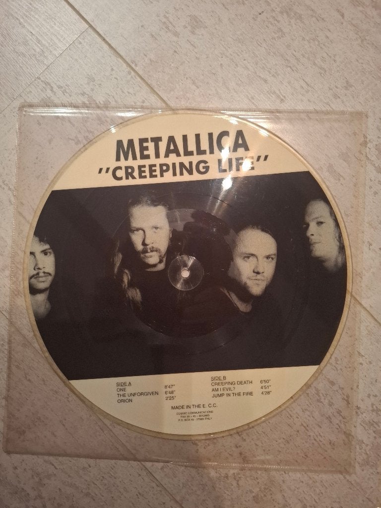 Metallica - Creeping Life, LP, Picture disc, Rock, Ophalen of Verzenden