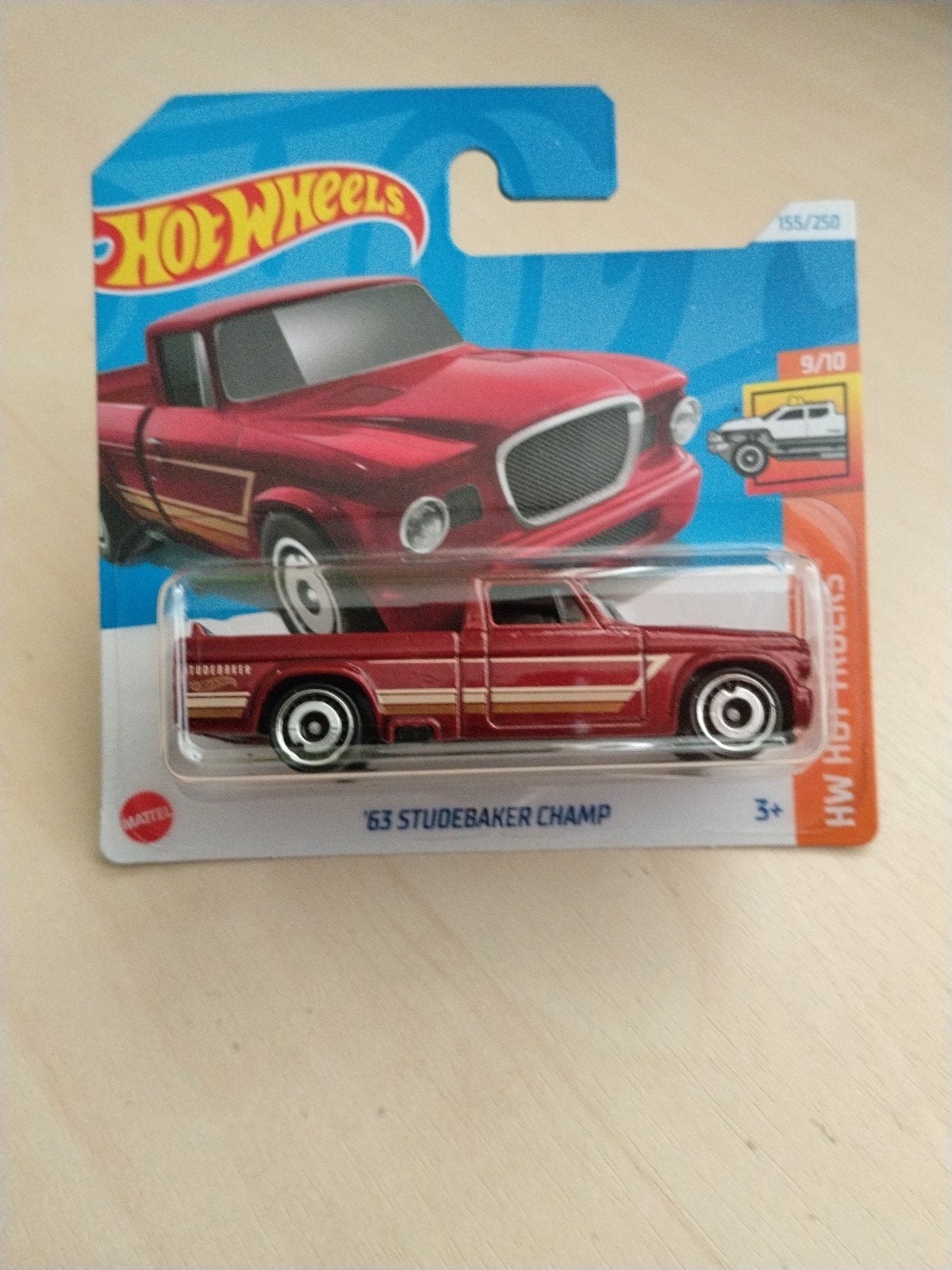 Hotwheels '63 studebaker hot wheels, Ophalen of Verzenden, Nieuw, Auto