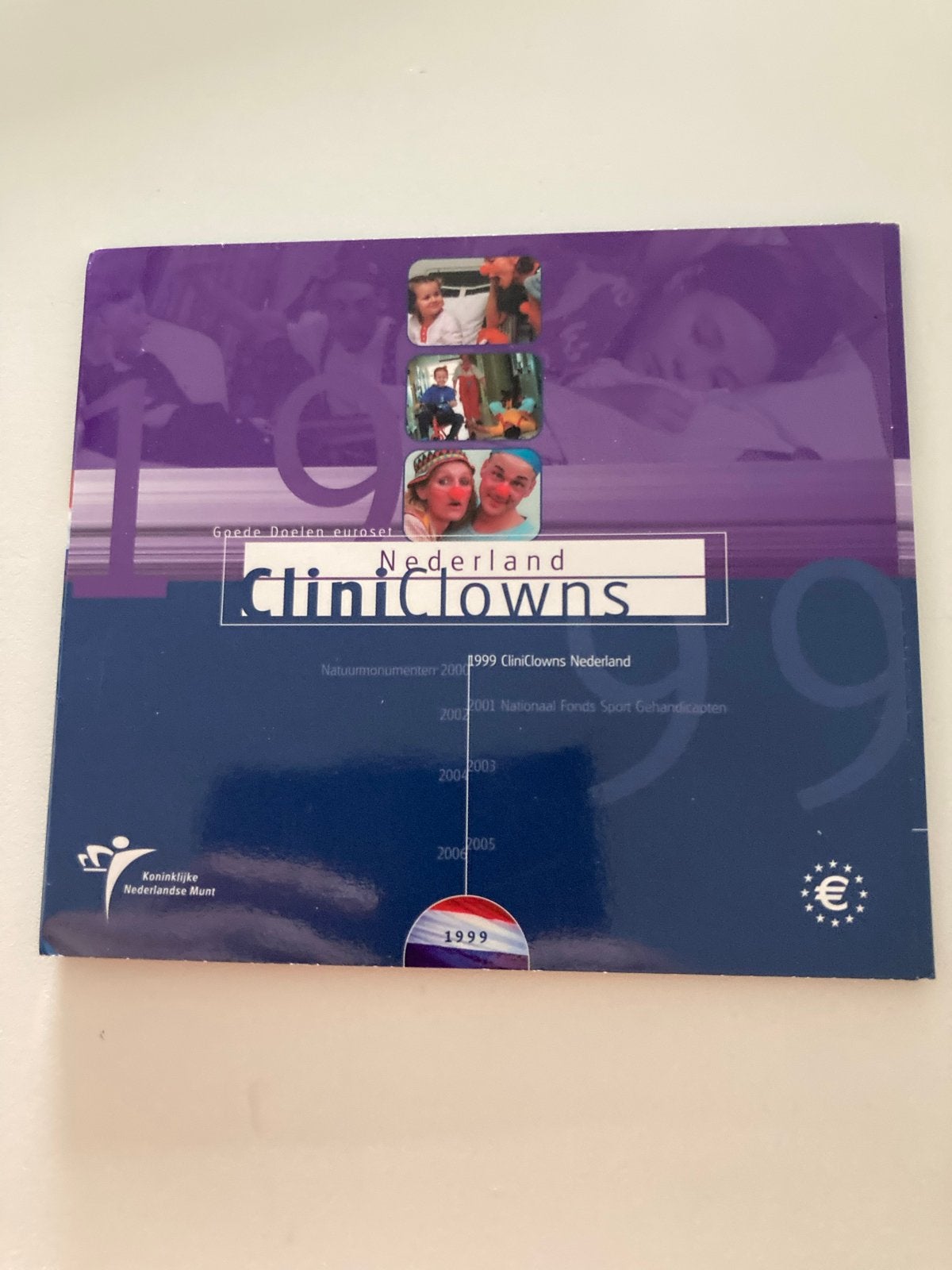 Goede Doelen Jaarsets 1999, 2000 en 2001 - Eurosets, Postzegels en Munten, Ophalen of Verzenden, Koningin Beatrix, Euro's, Setje