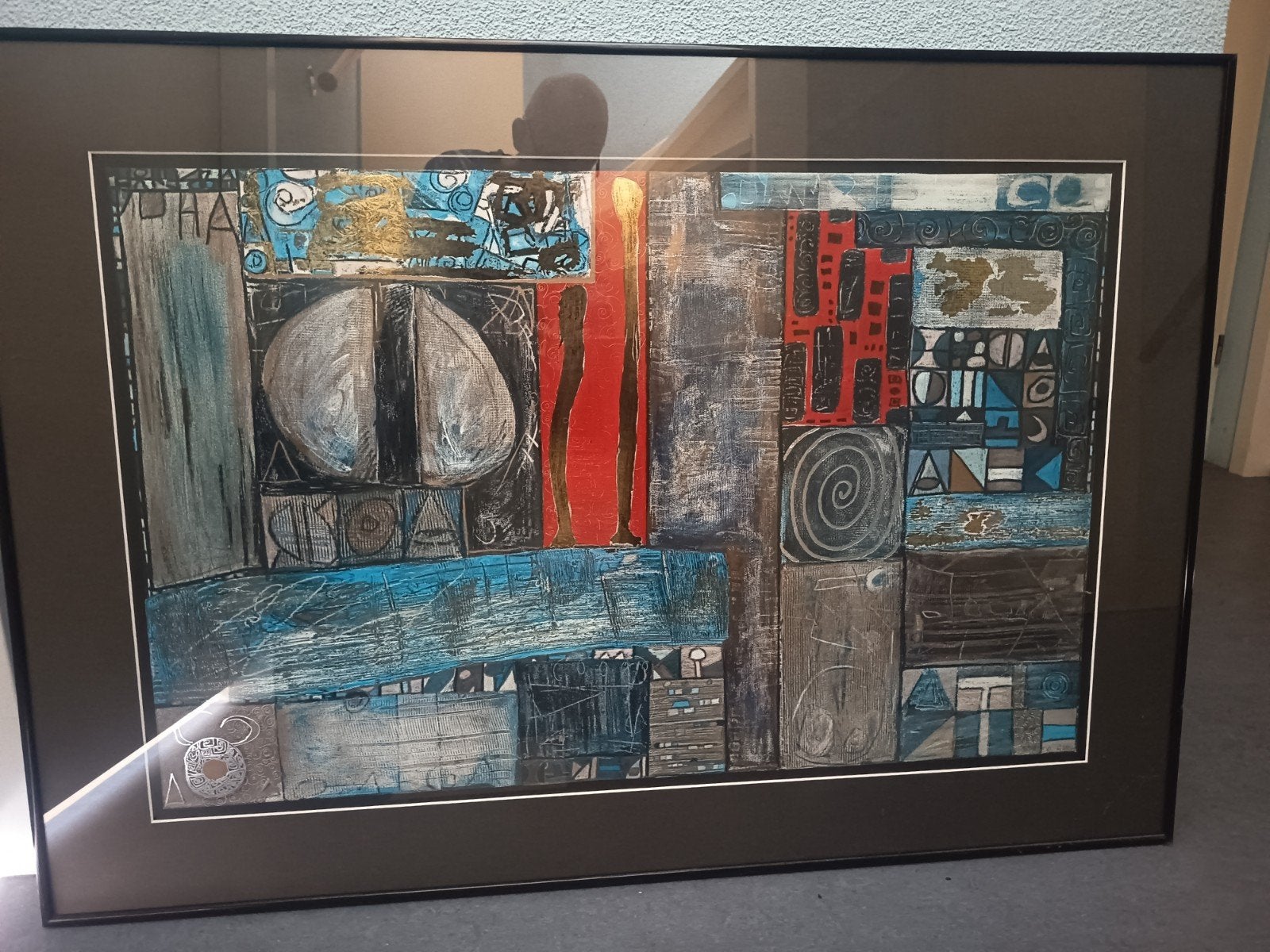 Abstract Schilderij, Ophalen