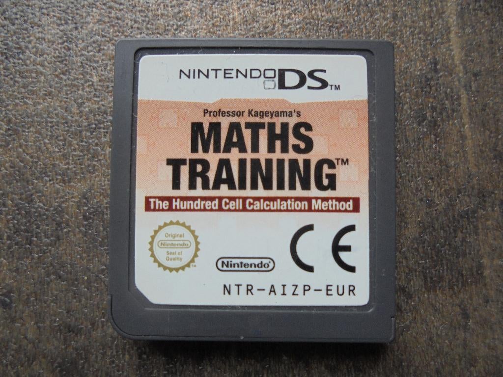 Professor Kageyama's Maths Training voor DS (zie foto's), Puzzel en Educatief, Gebruikt, 1 speler, Ophalen of Verzenden
