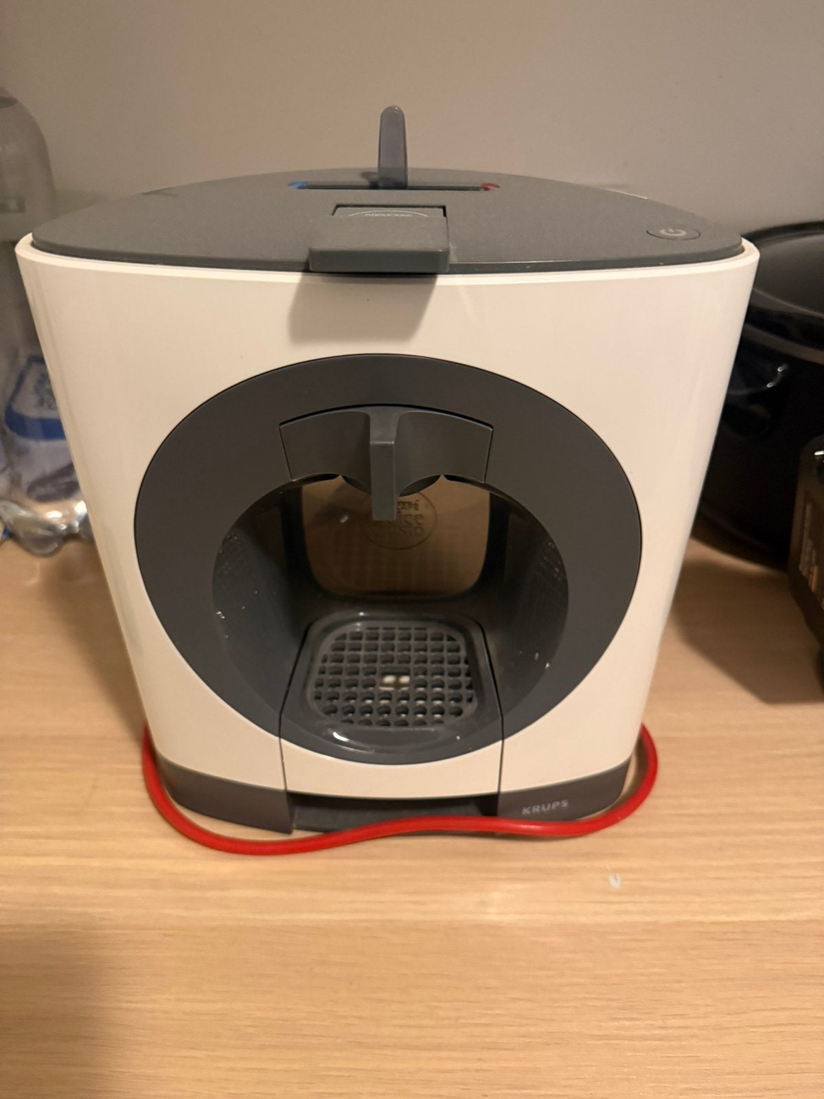 Krups Dolce Gusto Oblo (Type KP110), Ophalen of Verzenden, Gebruikt, Koffiepads en cups, Afneembaar waterreservoir