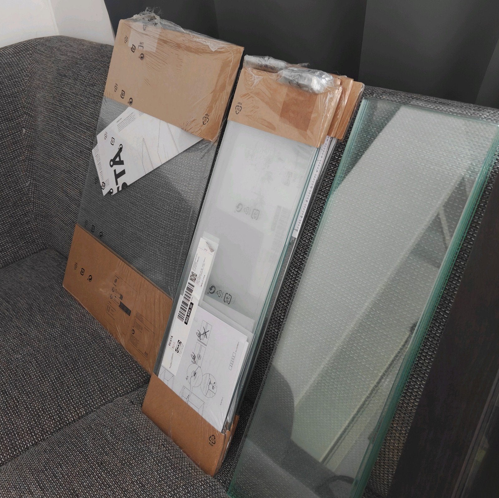 Glasplaten voor Ikea Besta kasten, Ophalen, 50 tot 100 cm, Minder dan 100 cm, 25 tot 50 cm