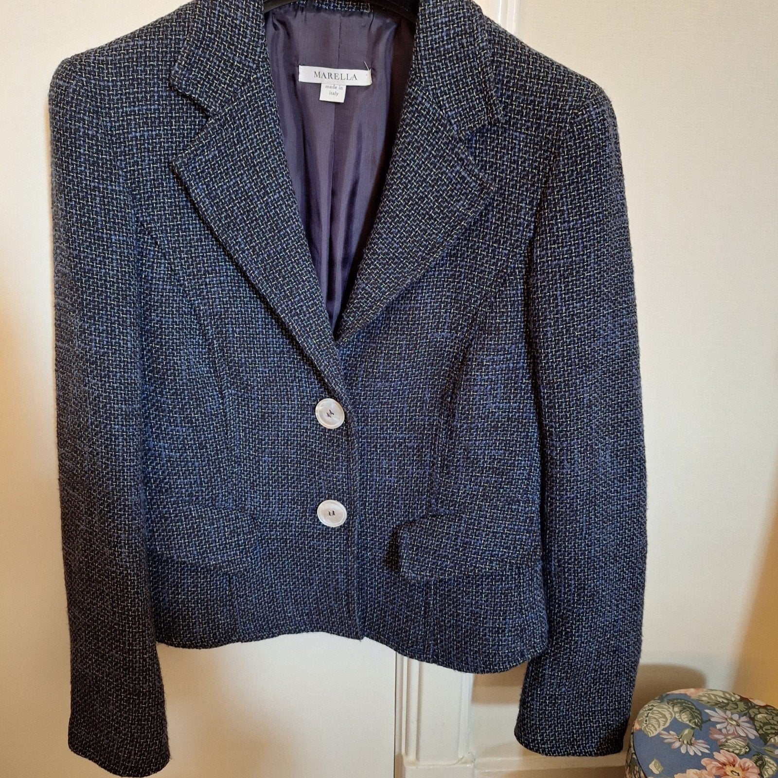 Blazer Marella blauw maat 36, Blauw, Ophalen of Verzenden, Zo goed als nieuw, Maat 36 (S)