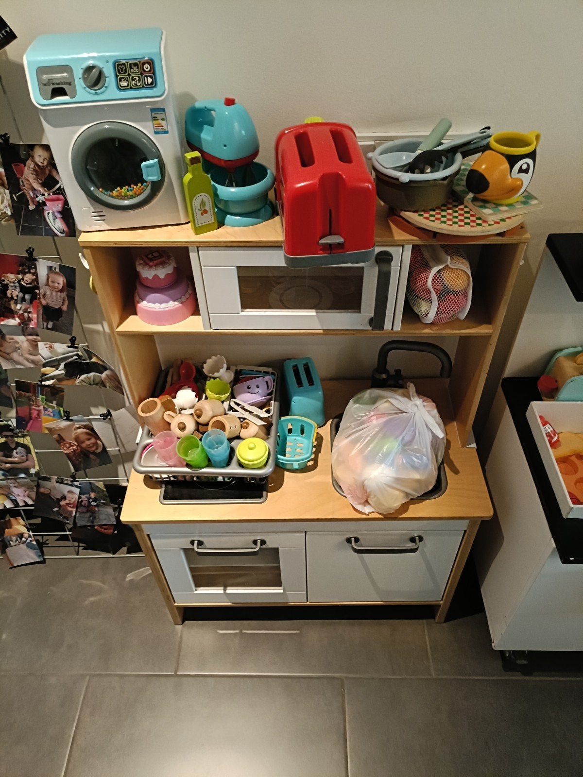 Ikea speelkeuken keuken met veel accessoires speel, Ophalen, Gebruikt, Hout, Speelkeuken