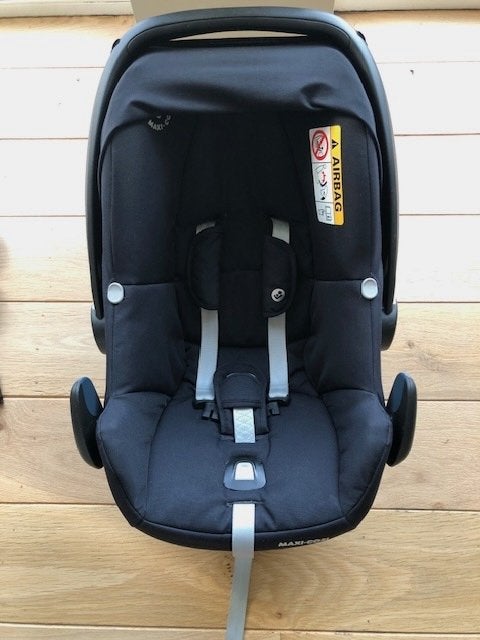 Maxi Cosi, ZGAN! Alleen gebruikt in de bakfiets, Ophalen, Autogordel of Isofix, Zo goed als nieuw, 0 t/m 13 kg