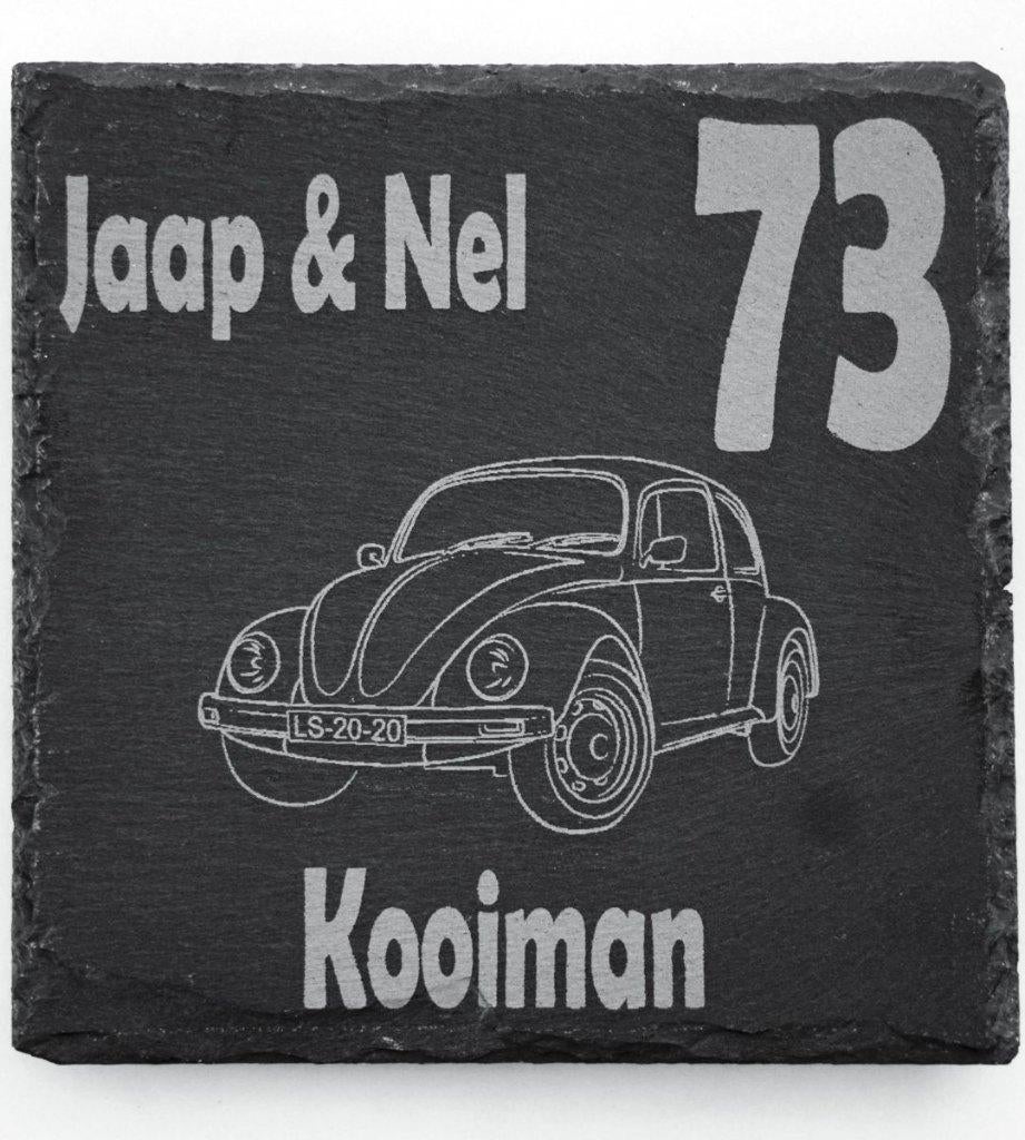 Voordeur Naambord – Personaliseerbaar met Diverse Oldtimers, Huis en Inrichting, Ophalen of Verzenden, Nieuw