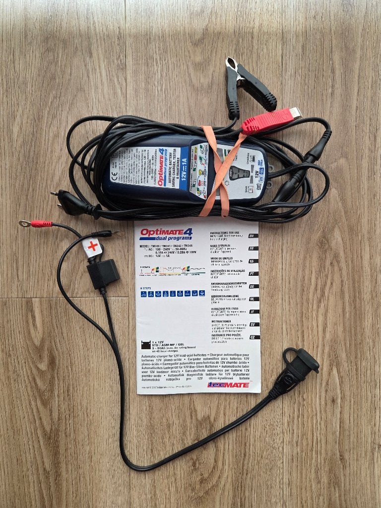 Optimate 4 druppellader motoren, Ophalen of Verzenden, Gebruikt