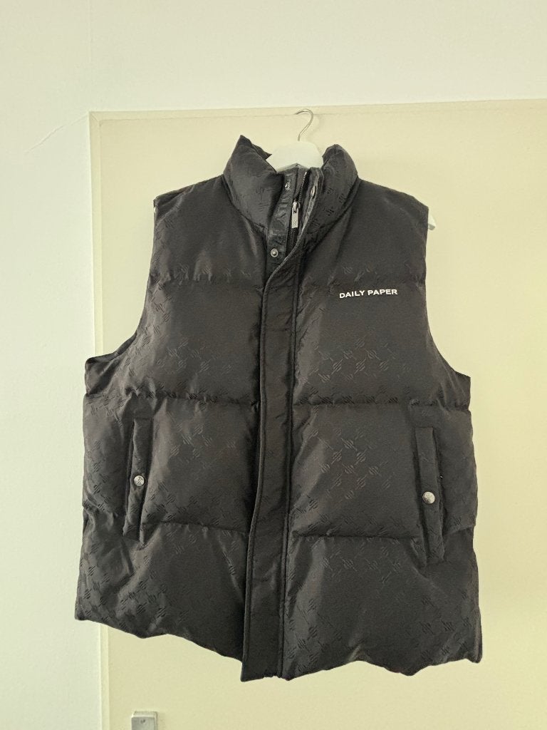 Daily Paper Bodywarmer, Ophalen, Maat 48/50 (M), Zwart, Daily Paper