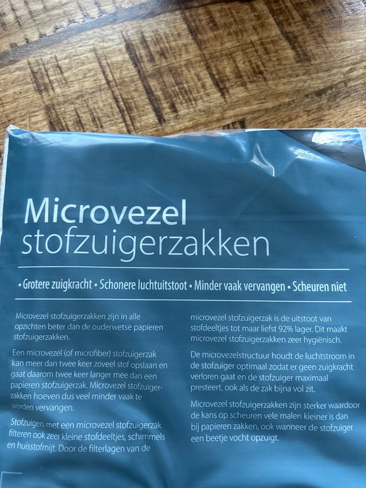 20x Microvezel stofzuigerzakken Philips Performance Pro, Witgoed en Apparatuur, Stofzuigers, Nieuw, Sledestofzuiger, Philips, Stofzak