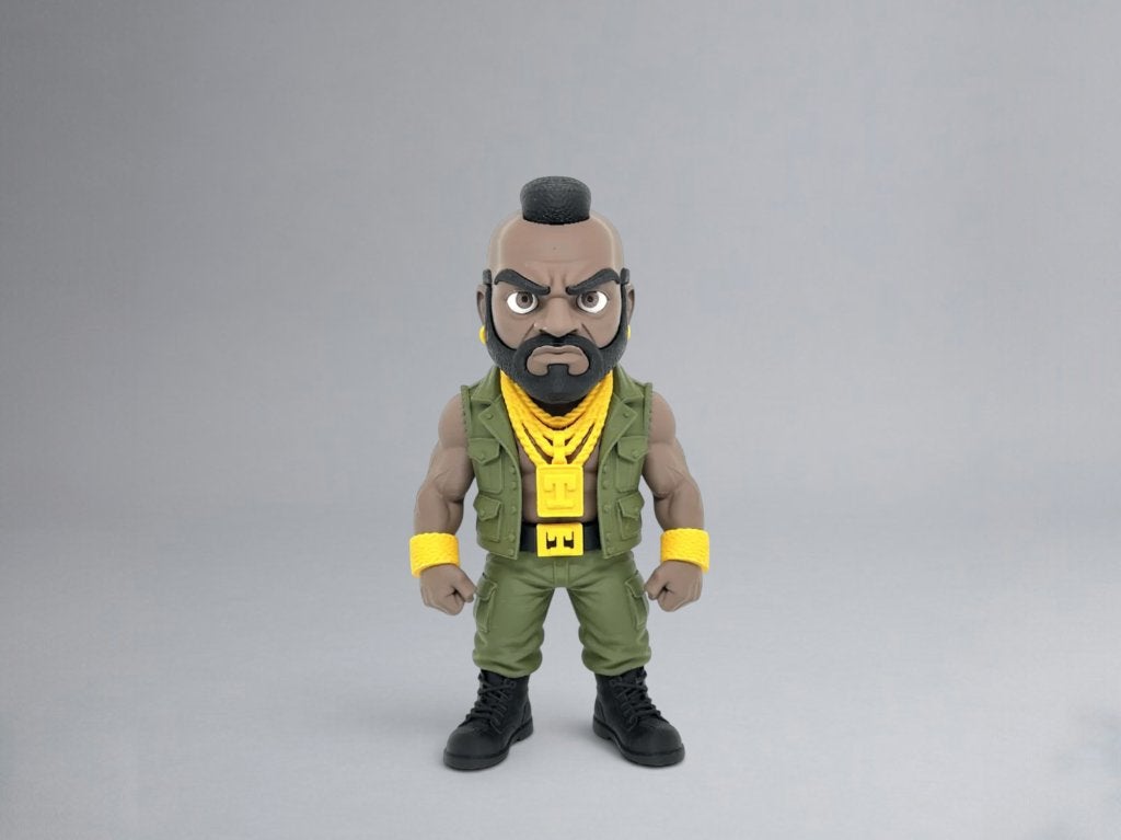 B.A. Baracus – The A‑Team Powerhouse Figurine – 30 cm, Ophalen of Verzenden, Nieuw, Mens
