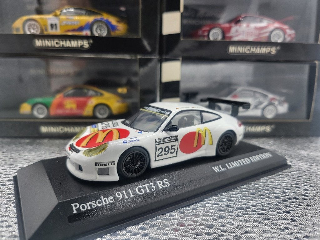 Minichamps Porsche 911 GT3 RS McDonalds W.L. Edition, Auto, MiniChamps, Nieuw, ?
