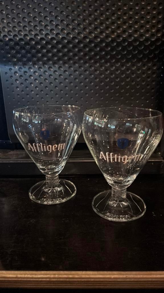 Affligem glazen 21 stuks, Verzamelen, Glas en Borrelglaasjes, Ophalen of Verzenden, Zo goed als nieuw