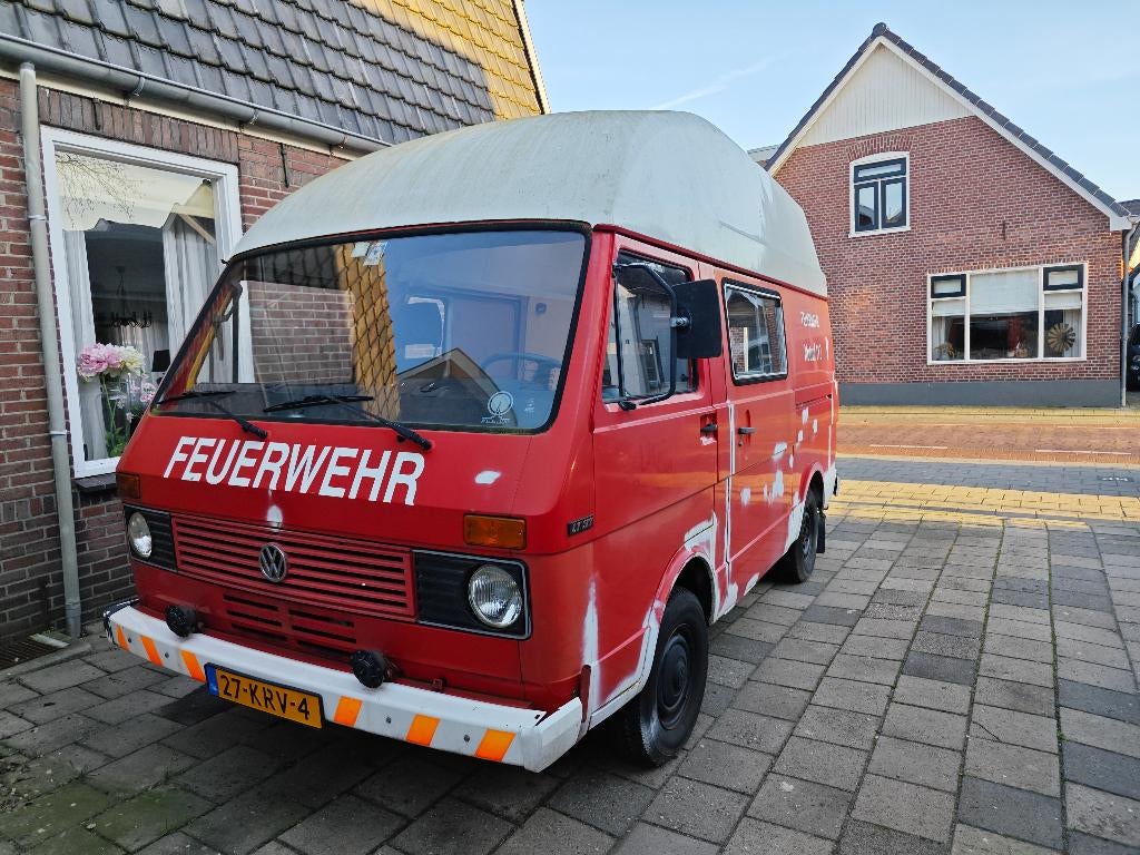 Volkswagen Lt31 1980 Rood, Auto's, Overige modellen, Trekhaak, Overige bekleding, Bruin