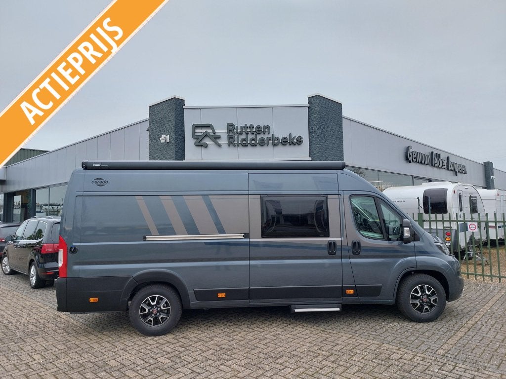 Carado CV 640 PRO (MEGA DEAL), Caravans en Kamperen, Campers, Ringverwarming, Fiat, Luifel, Tot en met 2