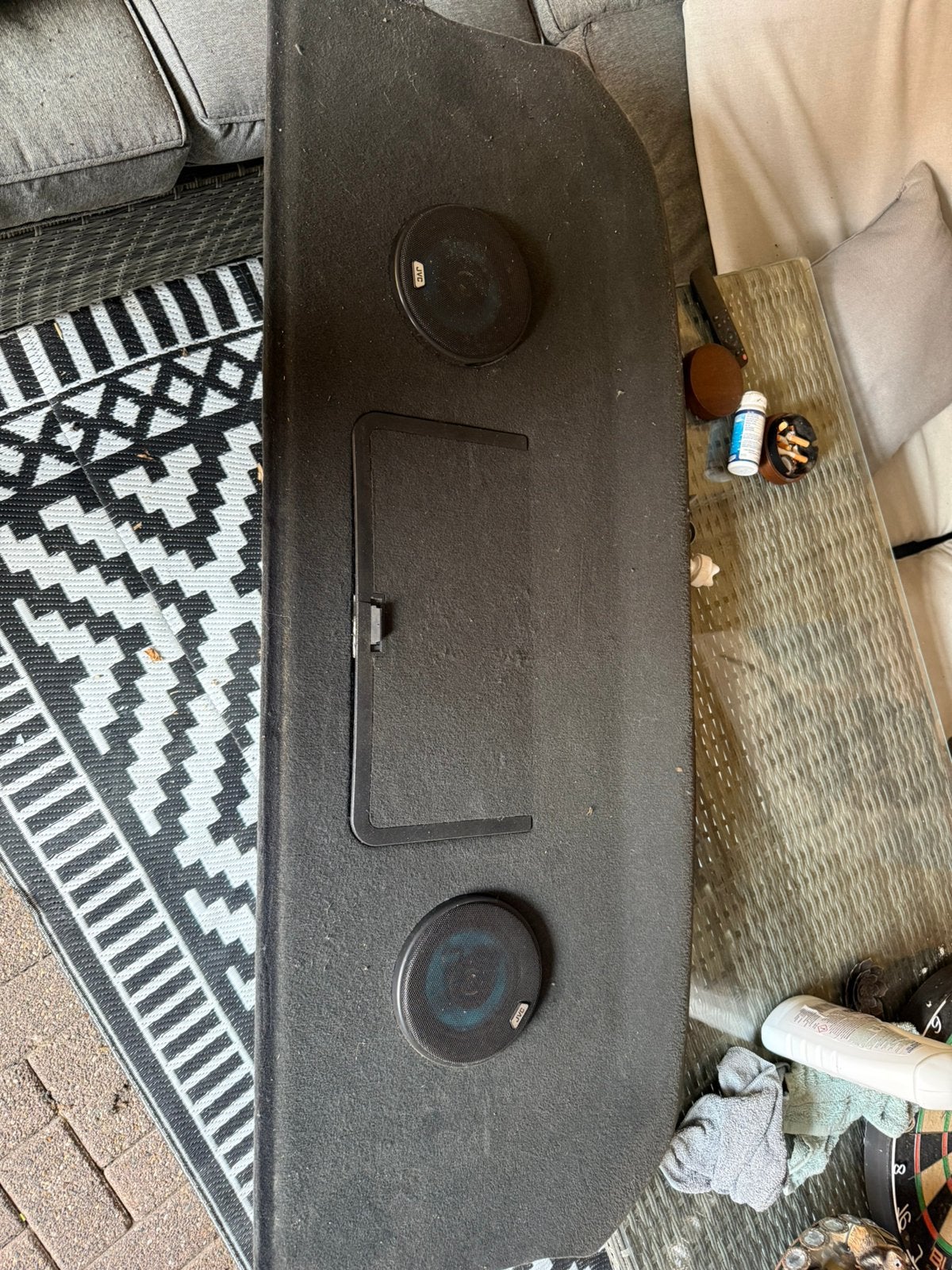 Te koop hoedenplank mercedes w124 zwart, Ophalen, Gebruikt, Mercedes-Benz
