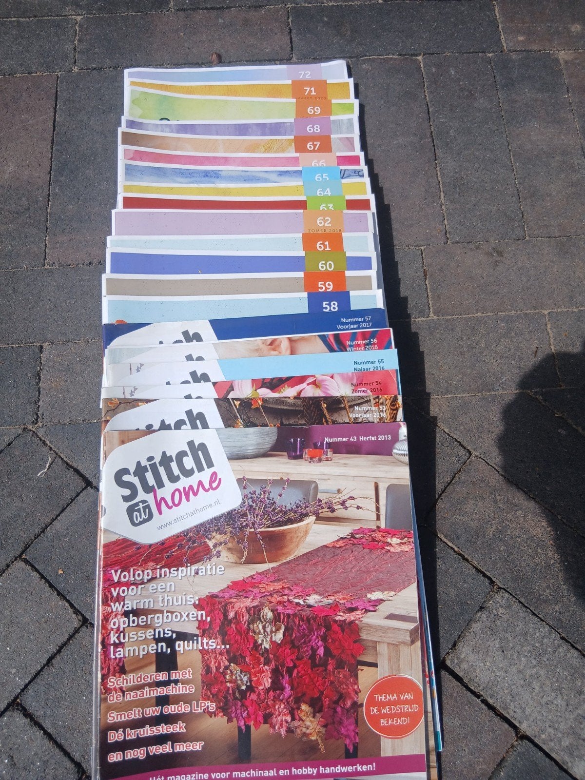 Stitch at Home Tijdschriften Collectie, Ophalen of Verzenden, Gelezen, Overige typen