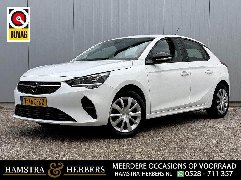 Opel Corsa-e 50 kWh wit, SOH 96%, Auto's, Opel, Bedrijf, Te koop, Corsa-e, ABS, Achteruitrijcamera, Airbags, Airconditioning, Alarm