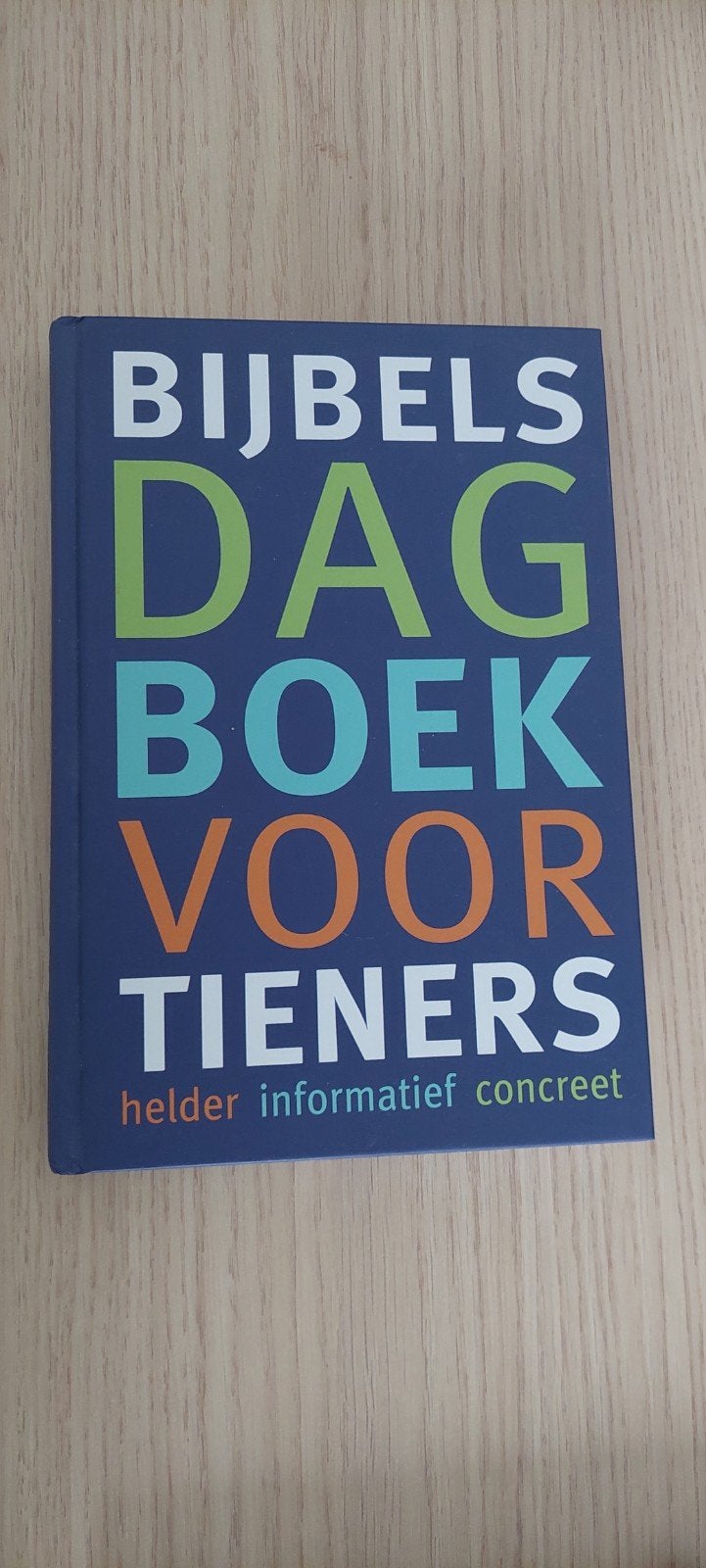 Boek; Bijbels Dagboek, Boeken, Ophalen, Tera Voorwinden, Christendom | Protestants, Zo goed als nieuw