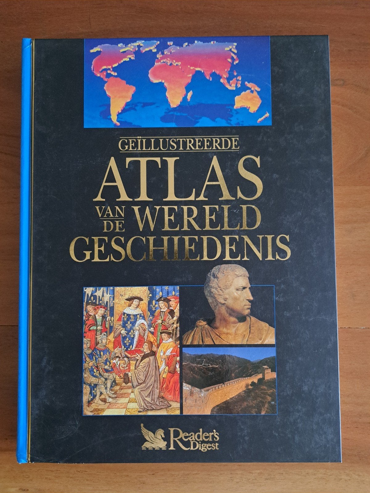 Geïllustreerde Atlas van de Wereldgeschiedenis, Overige atlassen, Reader's Digest, Ophalen of Verzenden, Zo goed als nieuw