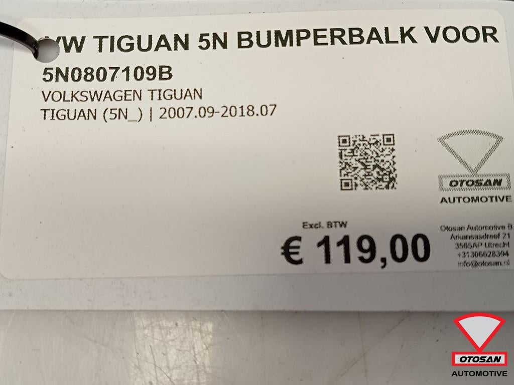 VW Tiguan 5N 2007-2015 Bumperbalk Balk Voor Origineel!, Gebruikt, Volkswagen AG, Berliner Ring 2
38440  Wolfsburg, DE, Volkswagen
