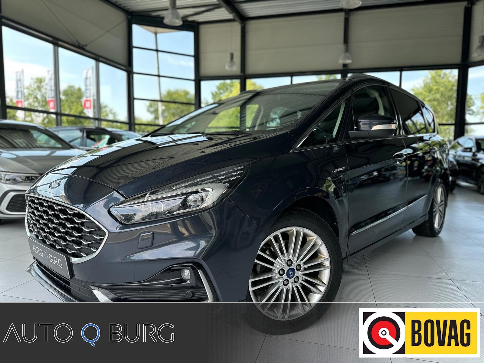 Ford S-Max 2.5i HEV 7P VIGNALE | Automaat | Stoelkoeling | L, Auto's, Ford, Automaat, Dealer onderhouden, Gebruikt, 4 cilinders
