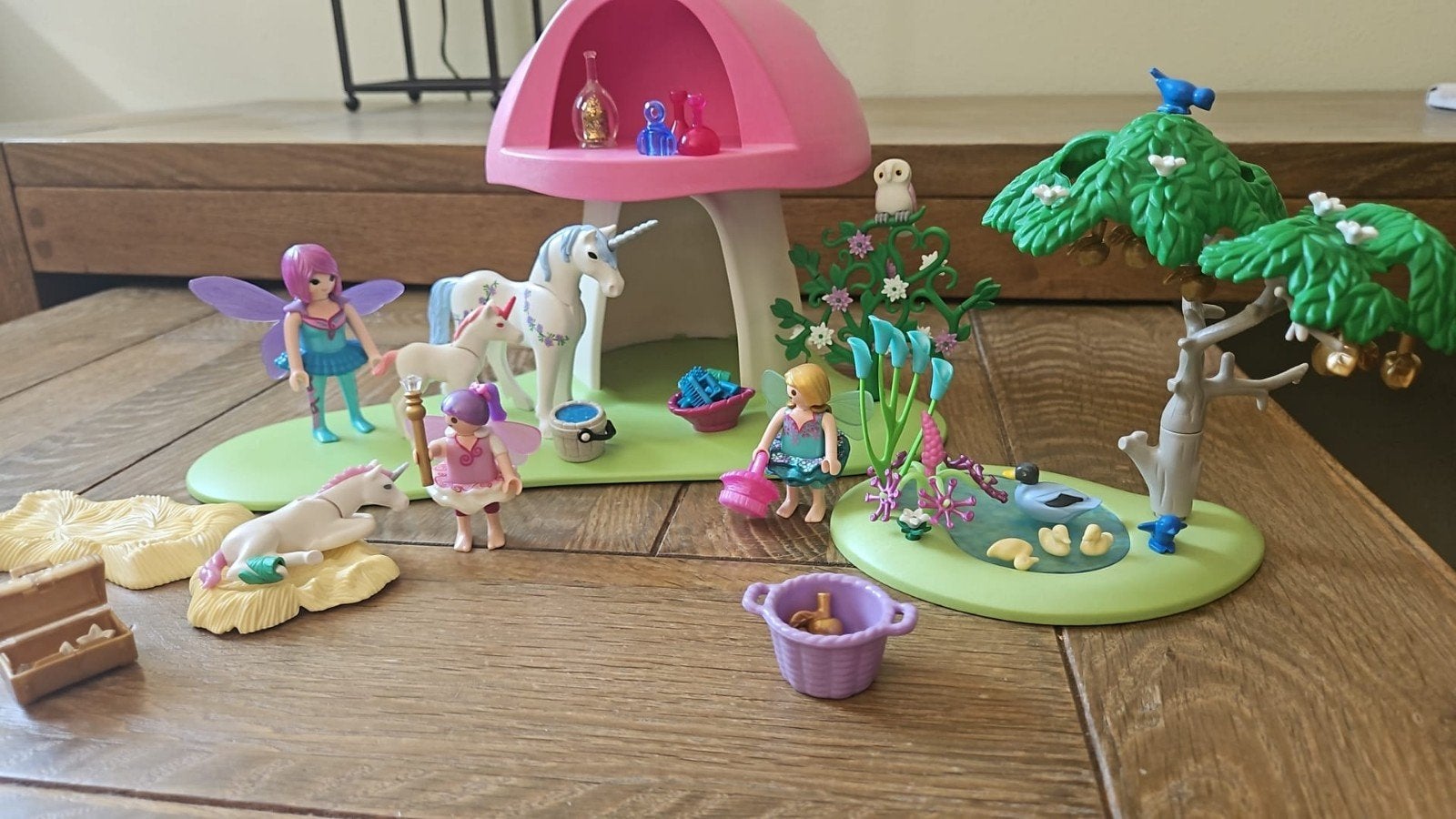 Playmobil Feeën Eenhoorn Speelset met Accessoires 6055, Ophalen, Gebruikt, Jongen of Meisje