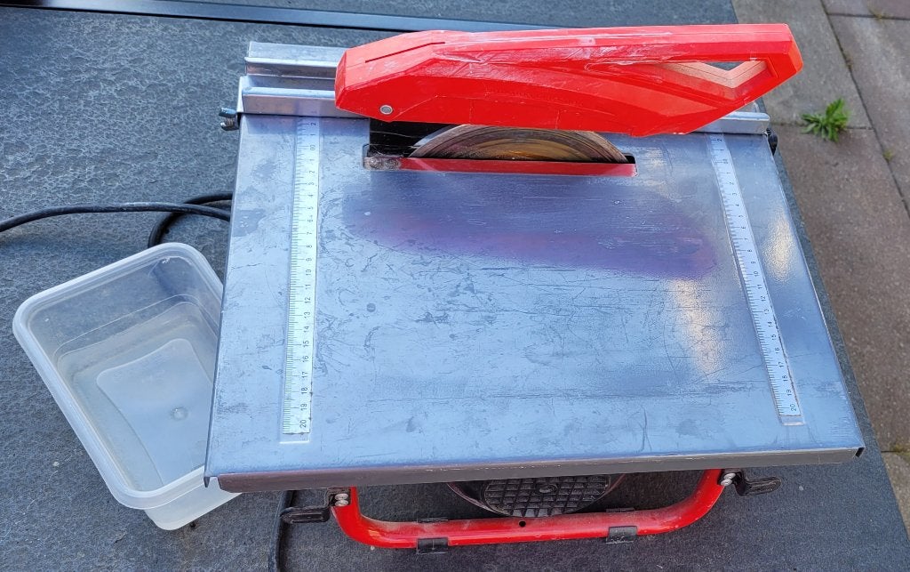Einhell Tegelzaag - Gebruikt, Minder dan 30 mm, Gebruikt, Overige typen, Ophalen of Verzenden