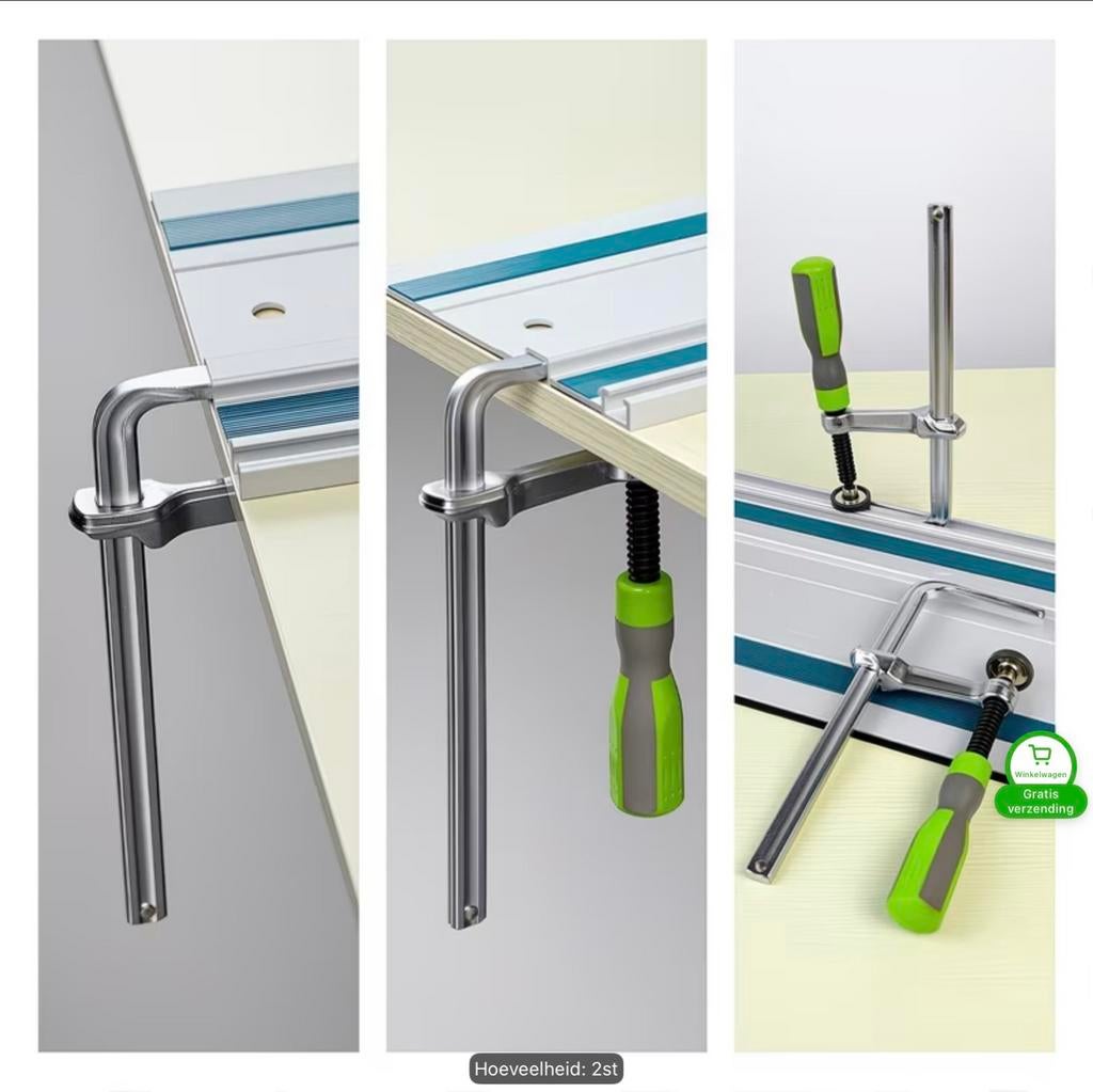 Festool zaagrail klem 2 stuks, Verzenden, Nieuw