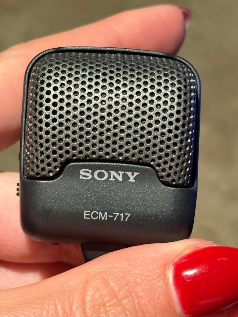 Sony ECM-Z17  Stereomicrofoon, Ophalen of Verzenden, Gebruikt, Overige typen