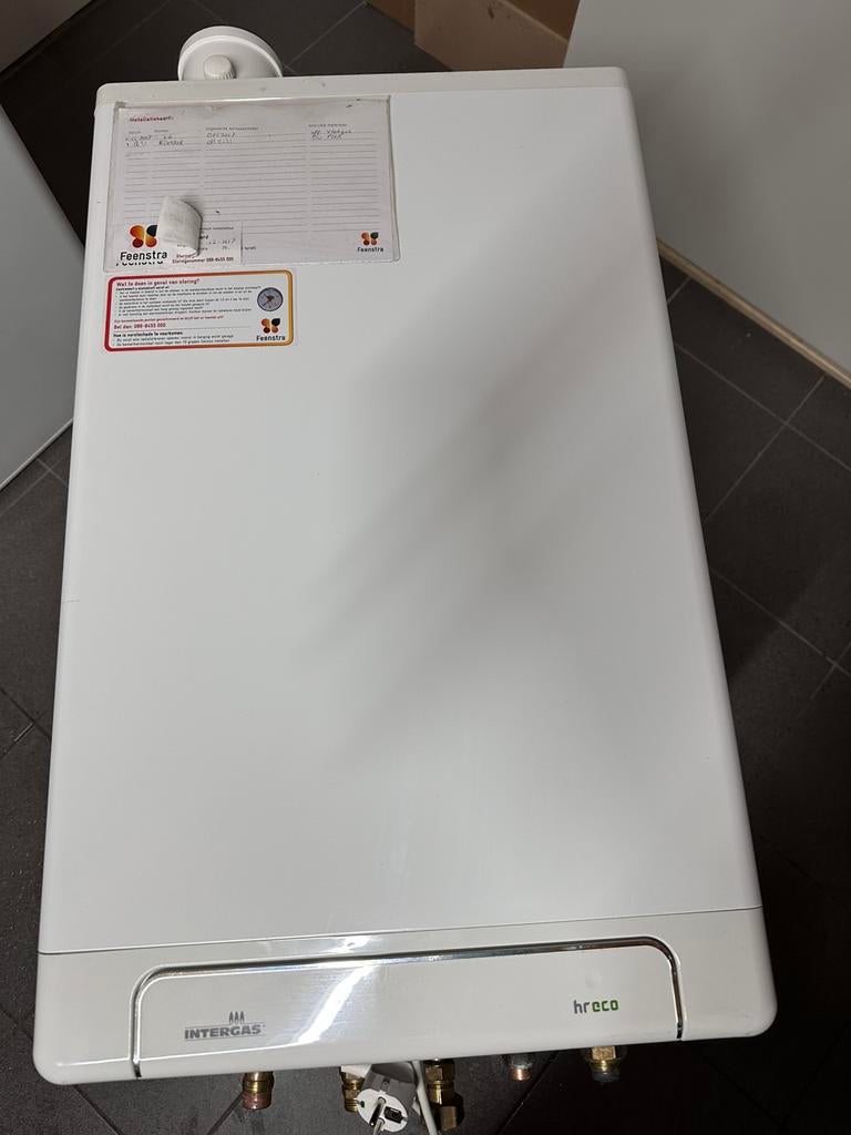 Intergas HReco36 CV ketel, Ophalen, Gebruikt, 20 tot 100 liter, Geiser