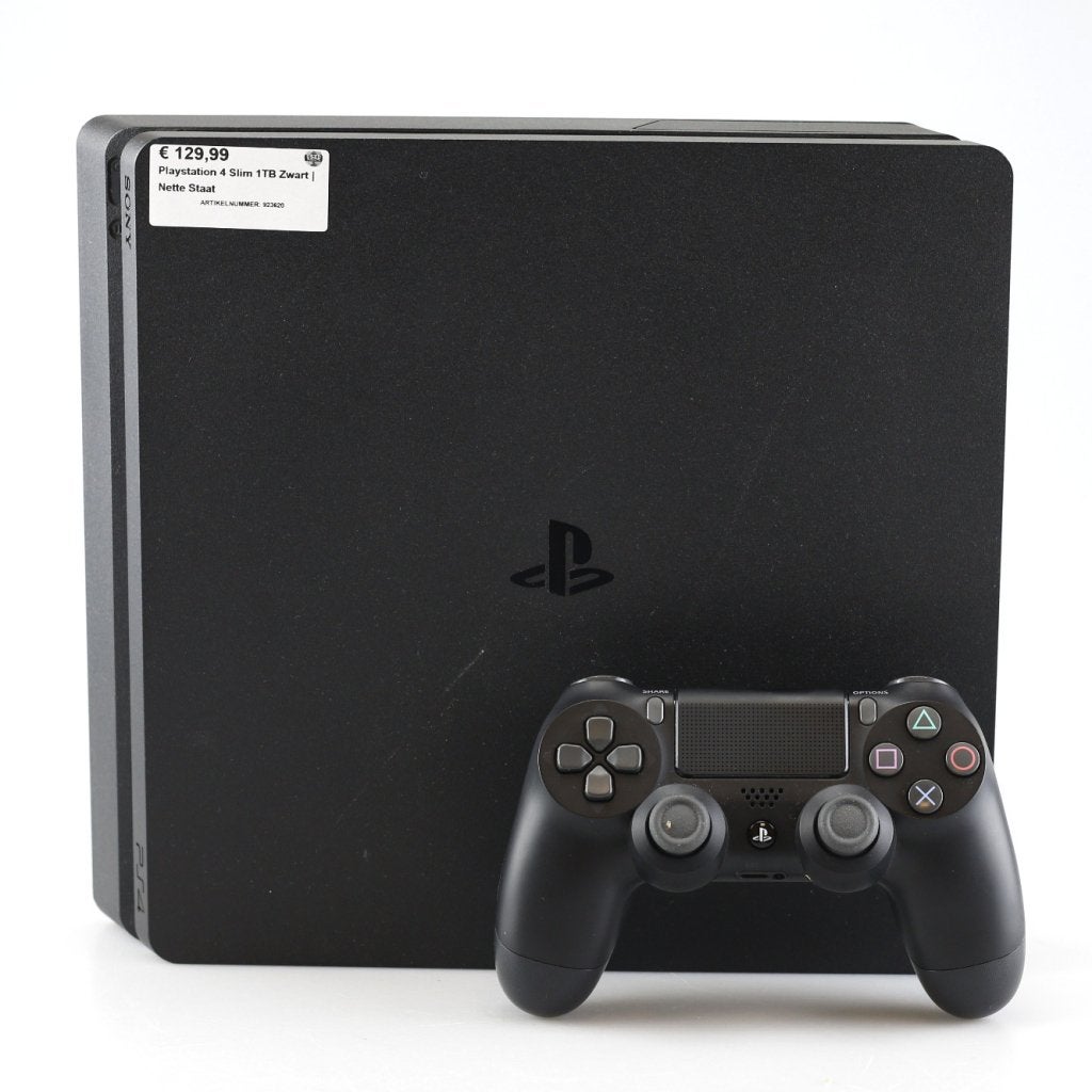 Playstation 4 Slim 1TB Zwart | Nette Staat, Sony, Zo goed als nieuw, Support@sony.com, 1-7-1 Konan, Minato-ku
Tokyo 108-0075
Japan