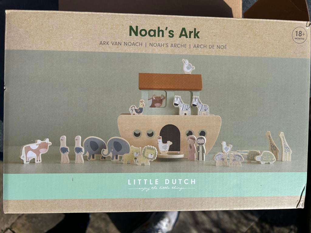 Little Dutch Ark van Noach, Kinderen en Baby's, Speelgoed | Houten speelgoed, Ophalen, Gebruikt