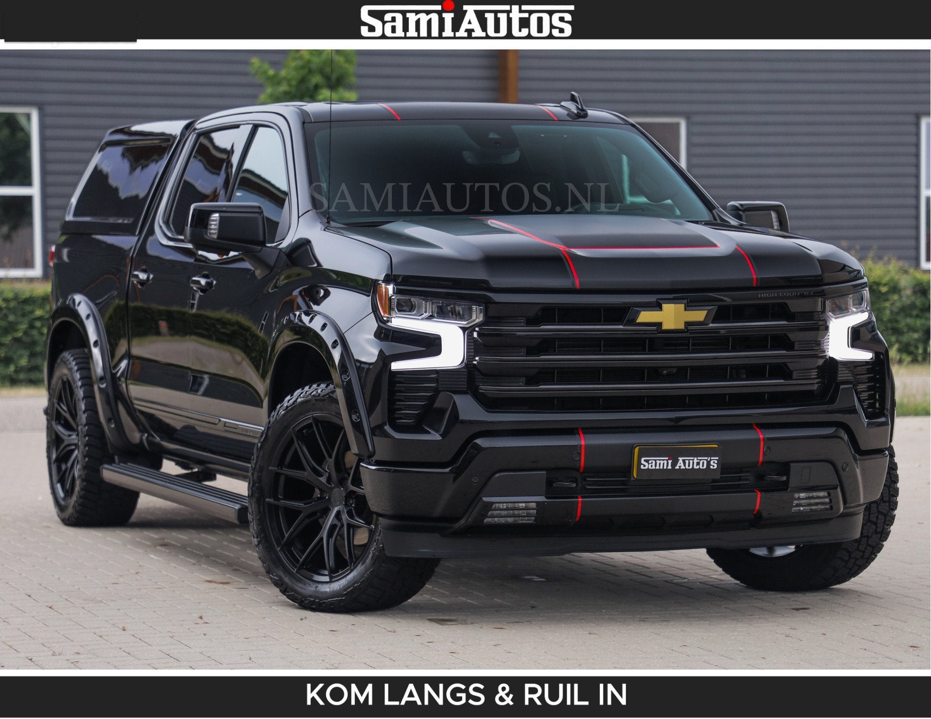 Chevrolet Silverado BEAST | HULK PACK | 6.2 V8 426PK | HUIF, Automaat, 426 pk, Zwart, Vierwielaandrijving