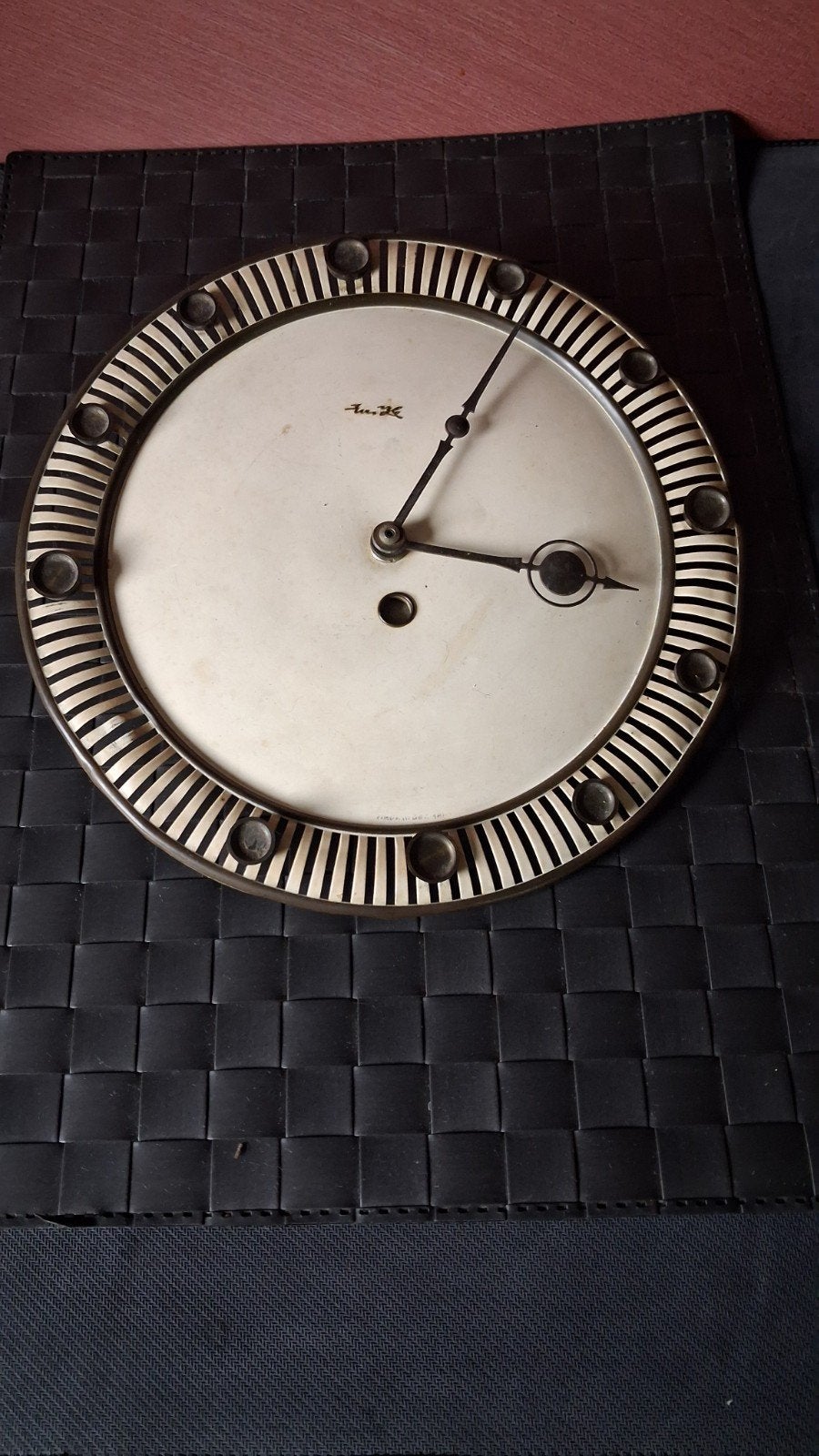 Vintage Wandklok - Restauratie Object, Ophalen of Verzenden