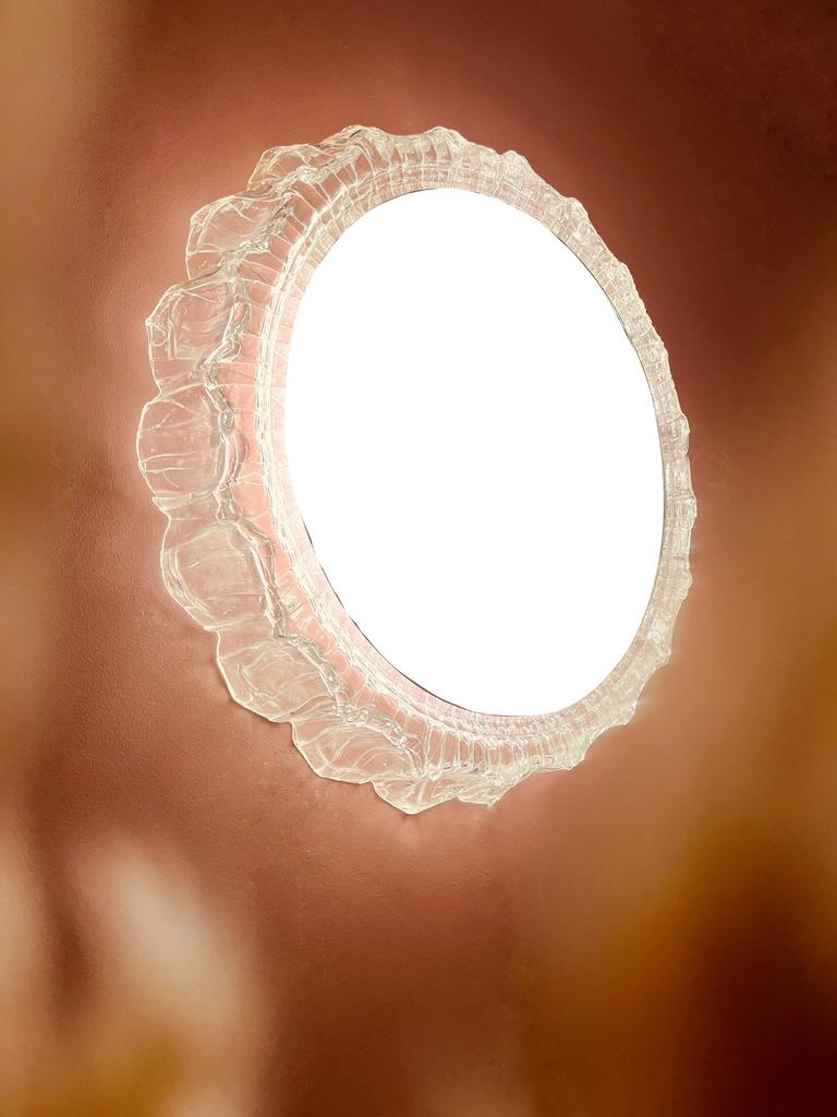 Unieke Shöninger spiegel XL + verlichting, Huis en Inrichting, Woonaccessoires | Spiegels, Ophalen of Verzenden, Zo goed als nieuw