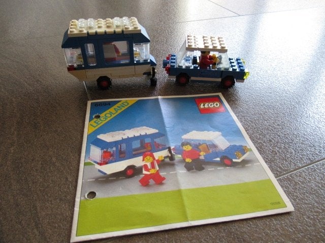lego 6694 auto met caravan, Gebruikt, Lego, Ophalen of Verzenden, LEGOLAND