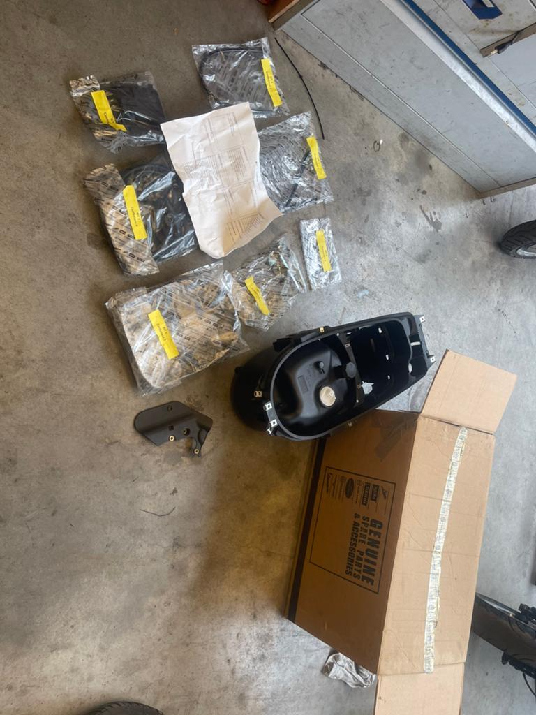 NOS gilera runner buddybak benzinetank orgineel, Ophalen of Verzenden