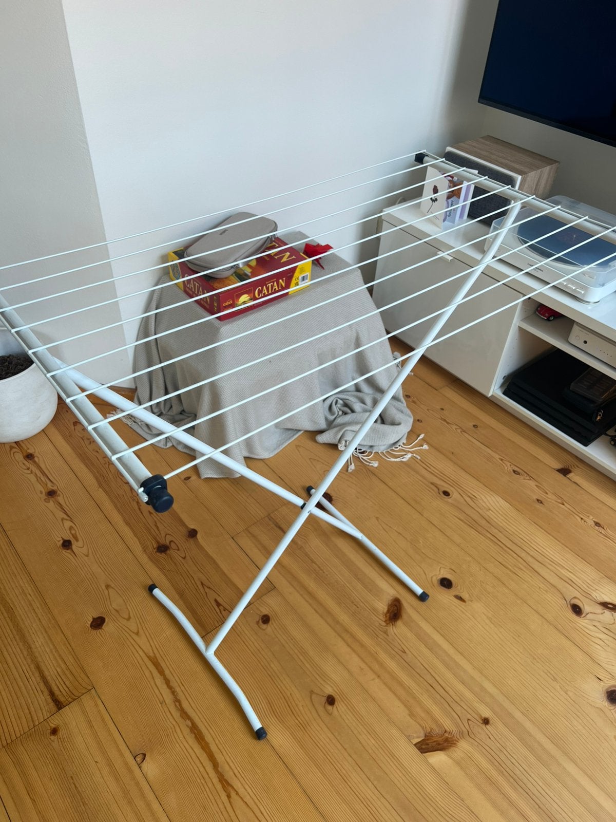 Wasrek wit, Ophalen, Zo goed als nieuw, Wasrek