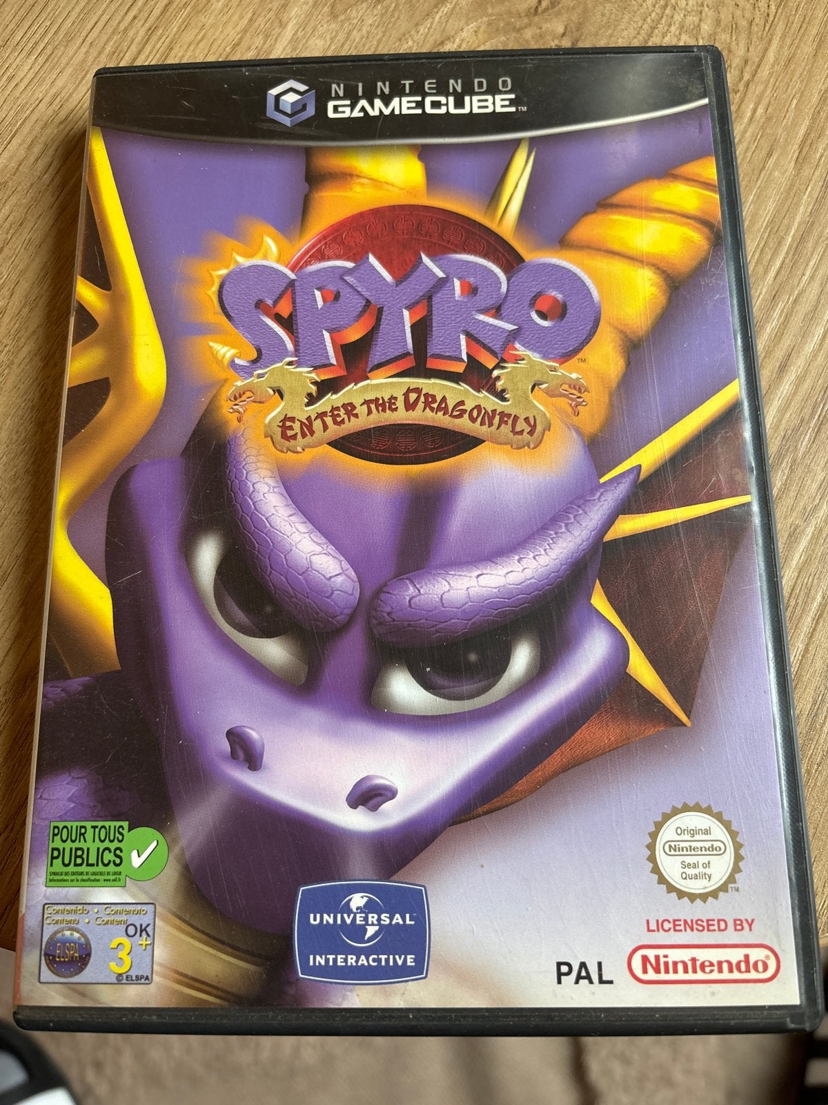 Spyro: Enter the Dragonfly - Nintendo GameCube, Gebruikt, 1 speler, Ophalen of Verzenden, Vanaf 3 jaar