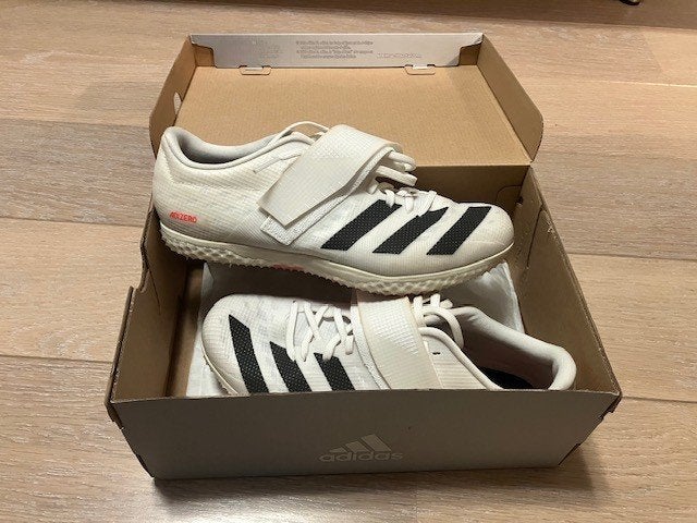 Adizero hoogspring spikes, Zo goed als nieuw, Spikes, Hardlopen, Ophalen